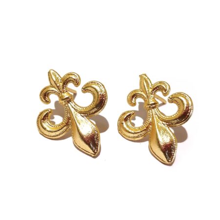 Fleur de Lis Stud Earrings