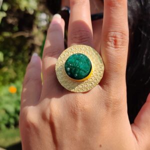 round green big ring