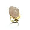 Good Vibes Quartz Gold Plated Statement Rings - Image 2